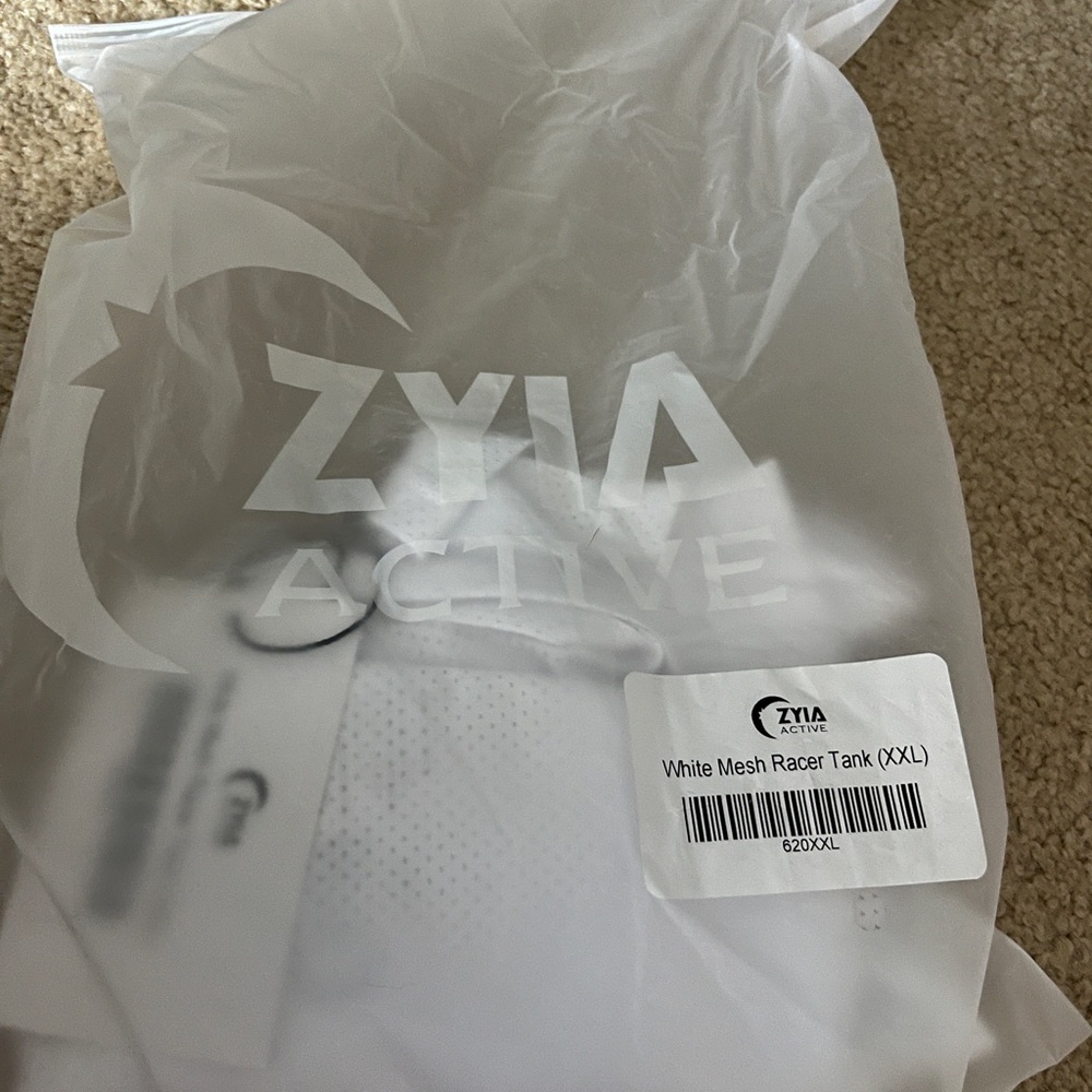 Two mesh tanks from Zyia